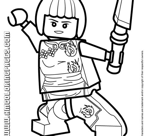 Lego Ninjago Kleurplaat Sensei Wu