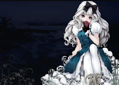 Creepy Anime Wallpapers Hd Resolution Zombie Desktop Cute Gothic