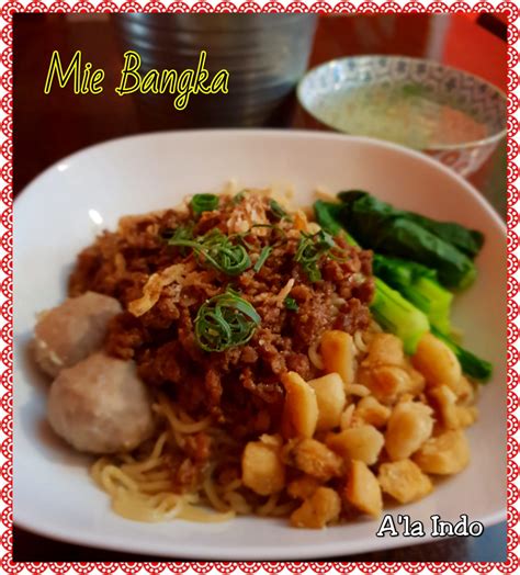 Not only does it come together in a flash, it's also super satisfying without weighing you down. Mie Bangka (Egg Noodle served with Sweet Soy Pork ...