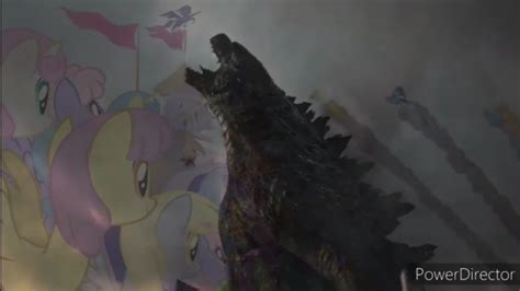 Godzilla Meets My Little Pony All Hail Godzilla Savior Of Equestria