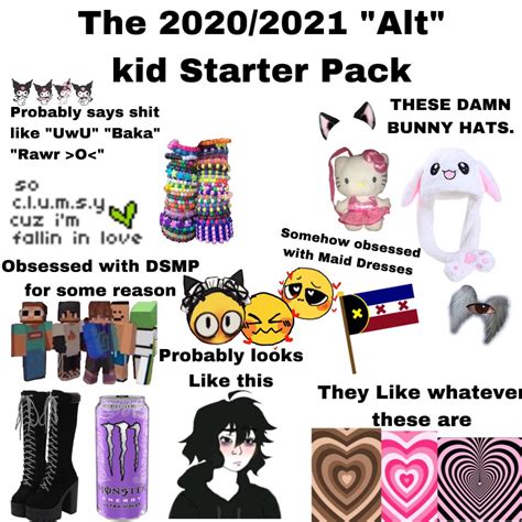 The 20202021 “alt” Kid Starter Pack Rstarterpacks Starter Packs