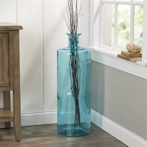 Glass Floor Vase Glass Vase Big Floor Vases Tall Floor Vase Ideas