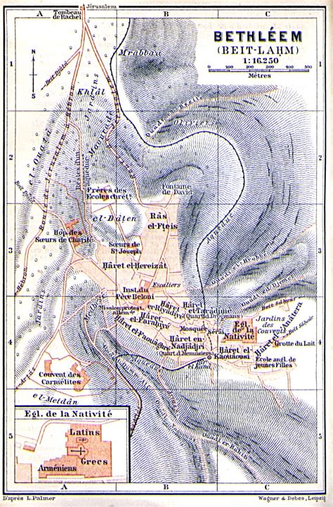 Metousia Map Of Bethlehem