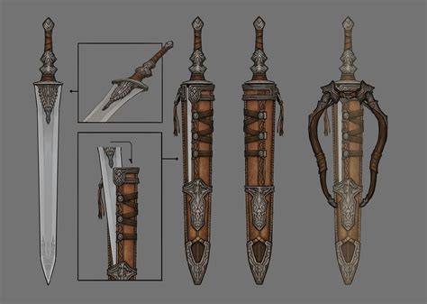 Fantasy Sword Fantasy Weapons Larp Dnd Orc Cool Swords Sword