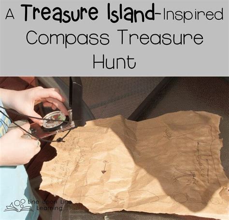 Treasure Island Inspired Compass Treasure Hunt Line Upon Line