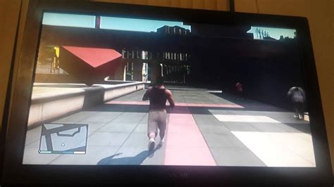 Franklin Glitches Out In Gta 5 Youtube