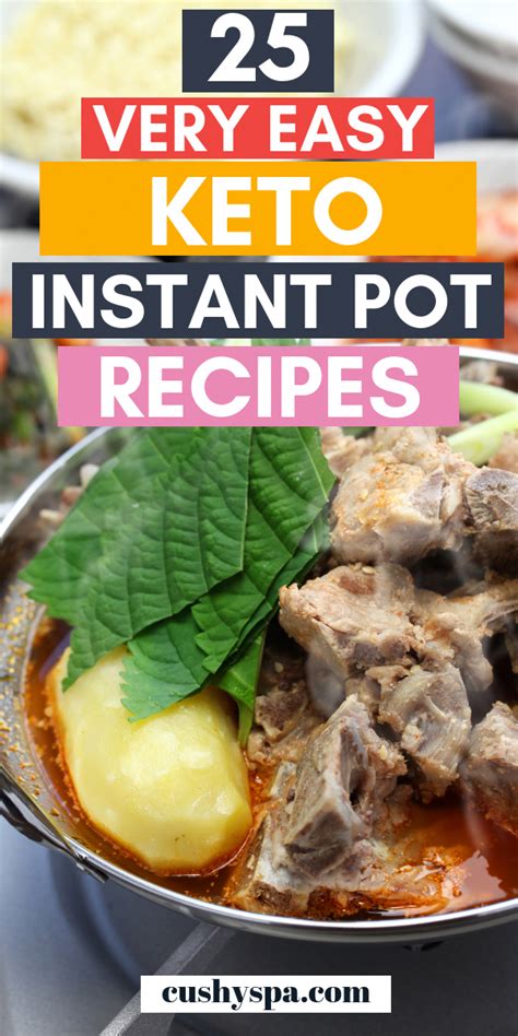 25 Very Easy Keto Instant Pot Recipes In 2020 Instant Pot Recipes Low Carb Diet Recipes Pot