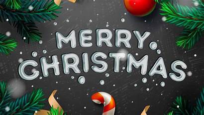 Merry Christmas Holiday Typography Background 1080p Fhd