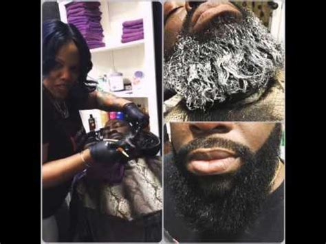 Best professional relaxer for black hair. Husband gets Relaxer on his Beard!! - YouTube