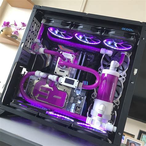 Im In Love With Electric Purple💜 Watercooling