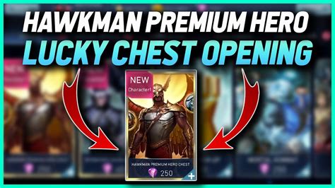 Injustice 2 Mobile Hawkman Premium Hero Chest Opening Youtube