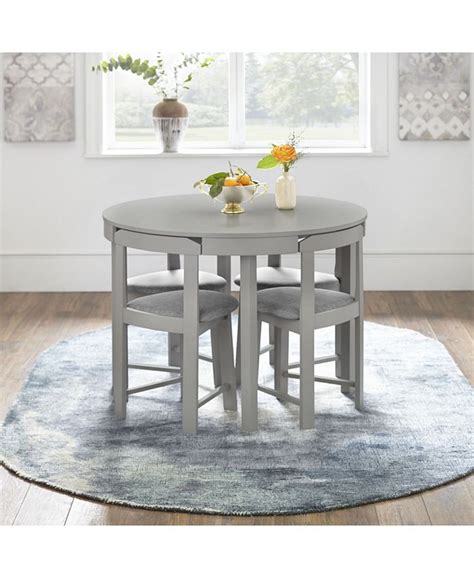 Buylateral 5 Piece Tobey Compact Dining Set Macys