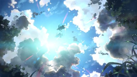 Worm's eye view is a keyword phrase to be used whenever the image or video was shot from right off the ground, looking up at the subject. sunlight, Yuuki Tatsuya, Sword Art Online, Kirigaya Kazuto ...