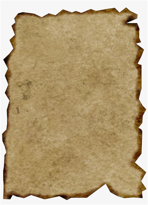 Burnt Parchment Paper Png Parchment Paper Transparent Png 900x1200