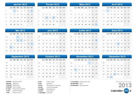In dem fall muss schulferien.org als quelle angegeben. Calendrier 2013 :: Asfc-ecole-de-rugby