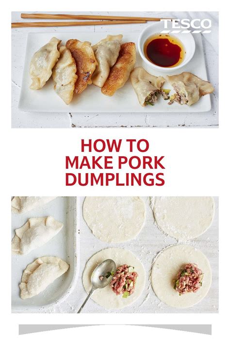 How To Make Pork Dumplings Recipe Cooking Recipes Recipes Food