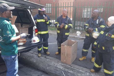 T Of The Givers To Provide Clothing And Food To Joburg Fire Victims