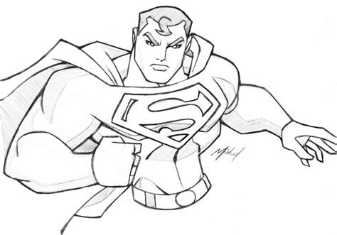 SUPERMAN SKETCH by icemaxx1 on DeviantArt Start off with a pencil sketch.