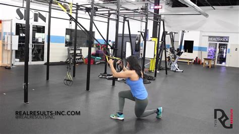 Trx Curtsy Lunge Personal Training Chicago Youtube