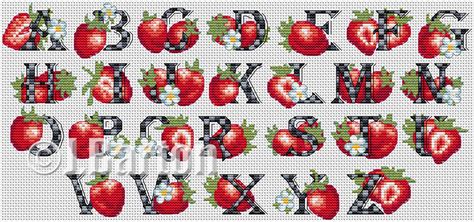 strawberries-cross-stitch-design-by-jenny-barton-cross-stitch,-cross-stitch-chart,-cross