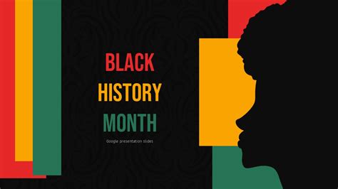 Black History Month Slides Template