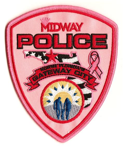 Midway Florida Police Breast Cancer Awareness Patch Issued Flickr