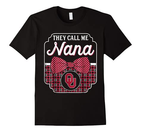 Oklahoma Sooners They Call Me Nana T Shirt Apparel Elnovelty