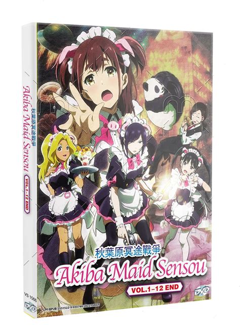 akiba maid sensou dvd 2022 anime ep 1 12 end english sub