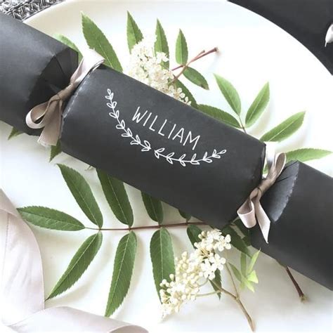 Created in 1847 by londoner tom smith for his bonbons. Personalised Christmas Crackers Fill Your Own Cracker Kit ...