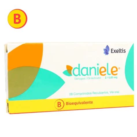 Daniele X 28 Comprimidos Recubiertos Exeltis Ecofarmacias
