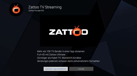 Konfiguration Des Fernsehers Mit Opapp 2020 Modelle Zattoo Support