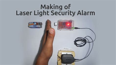 How To Make A Laser Light Security Alarm Youtube