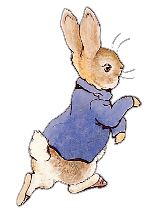 Nursery Characters Peter Rabbit Beatrix Potter In His Blue Jacket