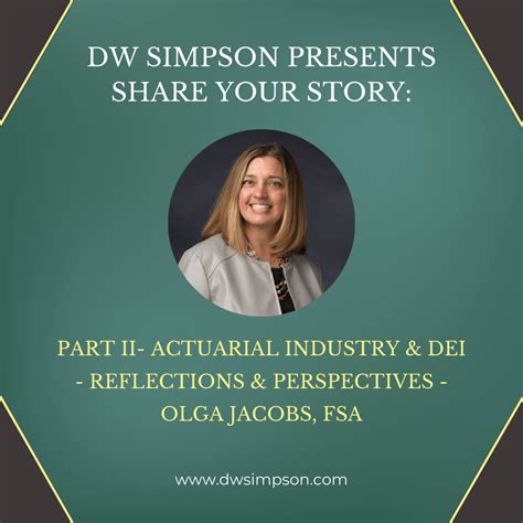 Share Your Story Part Ii Actuarial Industry Dei Reflections