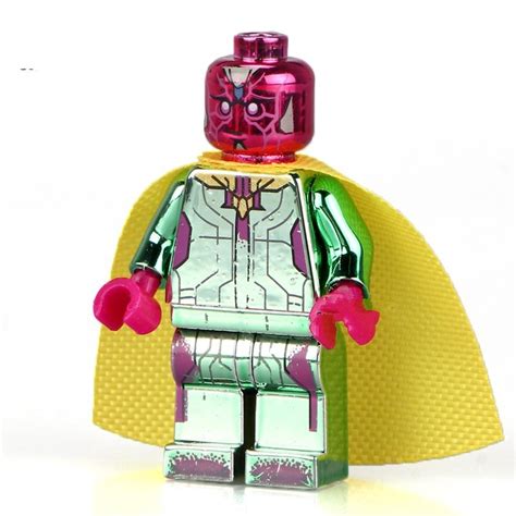 Vision Chrome Lego Minifigure Toys