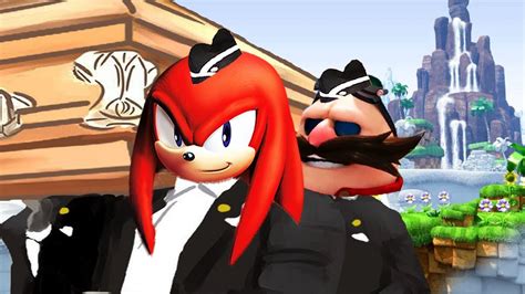Knuckles The Echidna And Doctor Eggman Coffin Dance Megamix Youtube