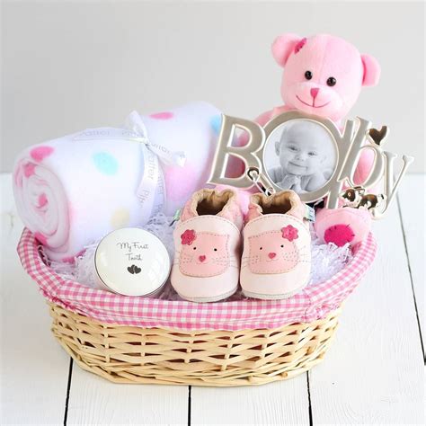 I have had 2 babies and been to many baby. deluxe girl new baby gift basket by snuggle feet ...