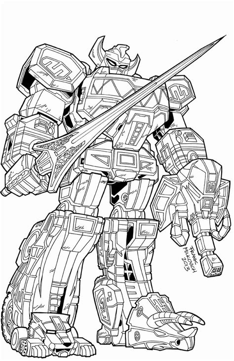 Power rangers dino power ranger dino charge power rangers jungle fury original power rangers power ranger party power ranger birthday pawer rangers mighty morphin power rangers cat coloring page. Power Rangers Coloring Book Awesome Megazord Drawing at ...