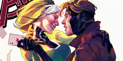 The X Mens Rogue And Gambit Just Got Married