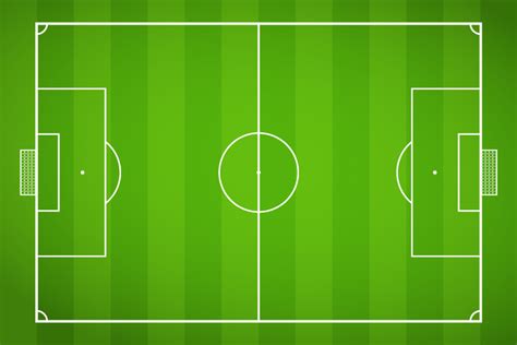 Line Drawing Football Field Vector Free Vector Graphic Download