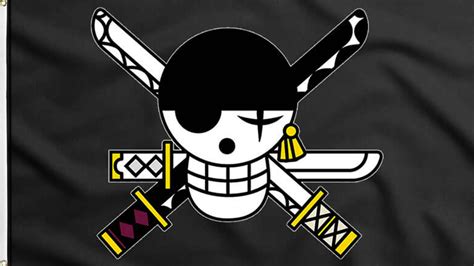 Bandera Pirata Zoro One Piece Isla Pirata
