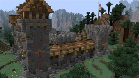 Konkerido Fort Small Detailed Medieval Fort Minecraft Map