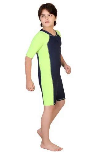 Rovars Boy Neon Green Swimming Costume Size Large At Rs 950piece In