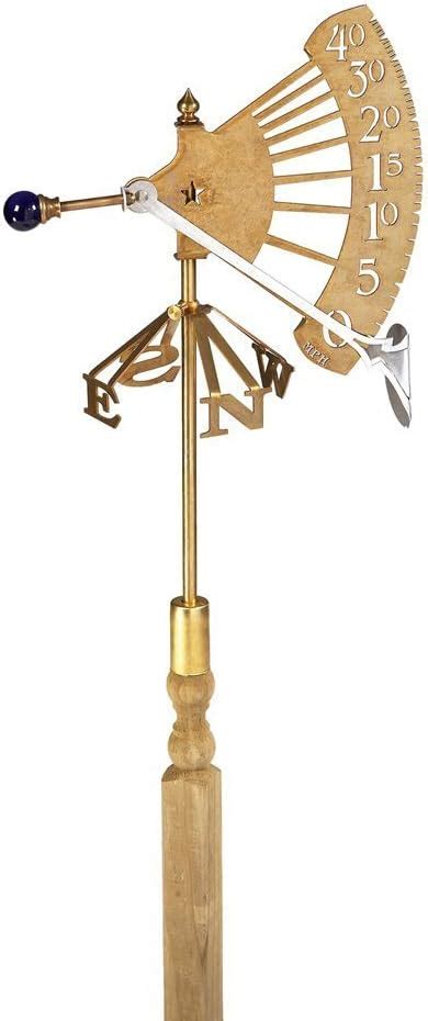 Conant Custom Wg1 Jeffersonian Brass Wind Gauge Patio