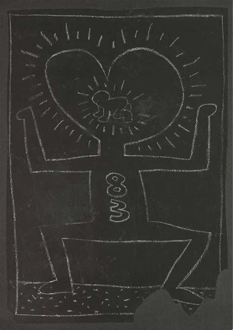 Keith Haring 1958 1990 Untitled Subway Drawing Christies