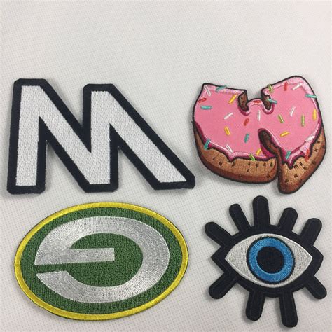 25 Custom Iron On Patches Custom Name Patches Clothing Etsy