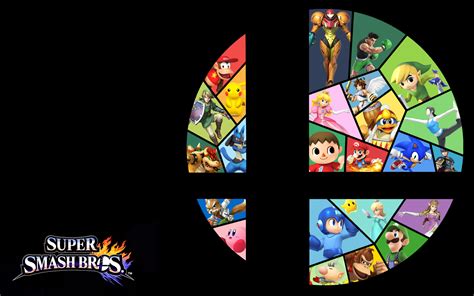 Super Smash Brothers 4 Sectioned Wallpaper By Mamonyne On Deviantart