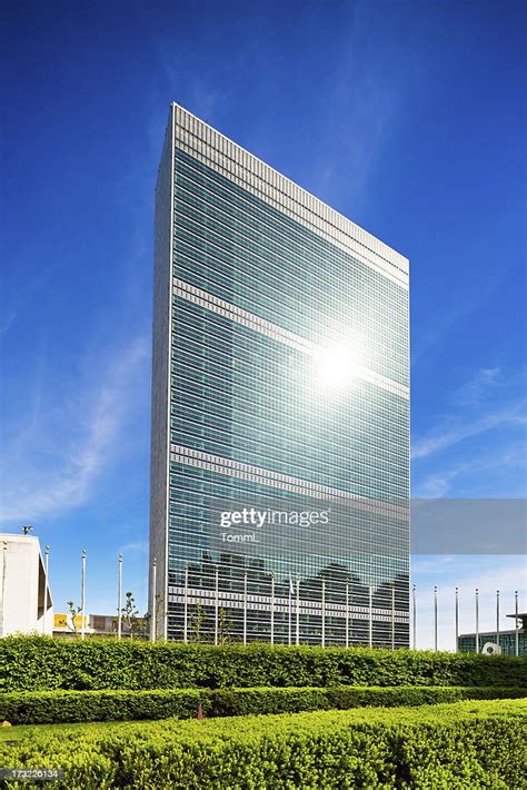 Edificio De Las Naciones Unidas En Manhattan Nueva York Foto De Stock