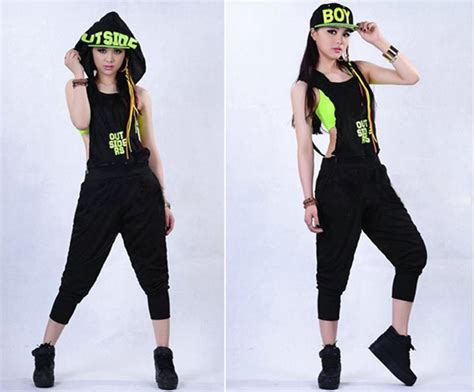New Fashion Women Hip Hop Dance Costume Performance Wear Jazz Sports Jumpsuits Jumpsuits Hip Hop