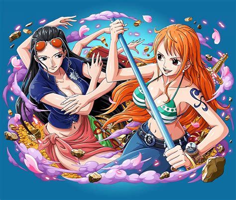 Nami And Robin One Piece Manga Anime One Piece One Piece Movies One